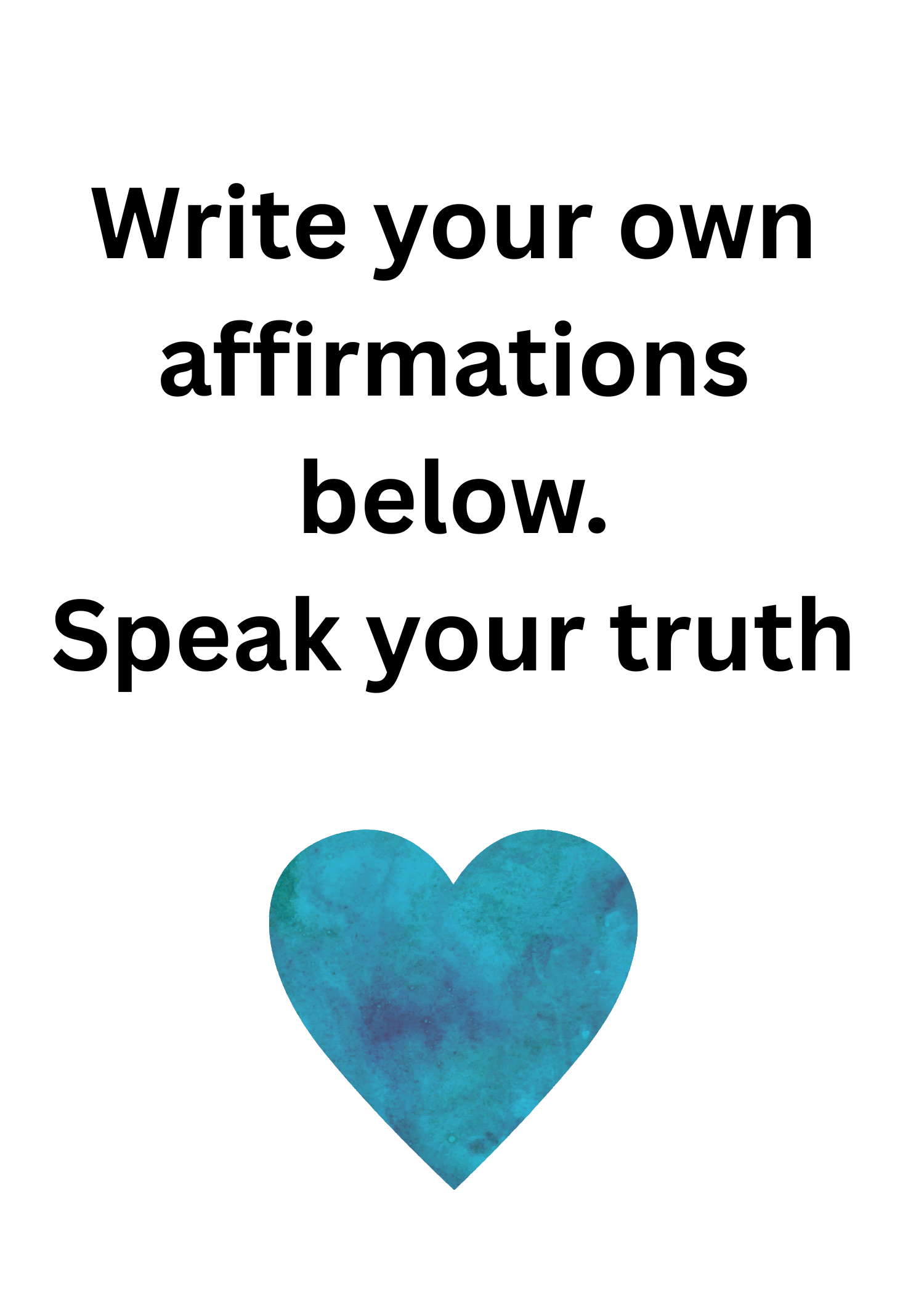 Positive Affirmations Sticker Book (Printable PDF)