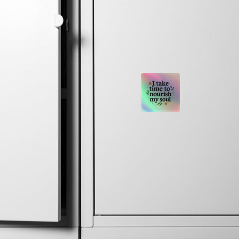 Emotional Healing Affirmation- Holographic stickers